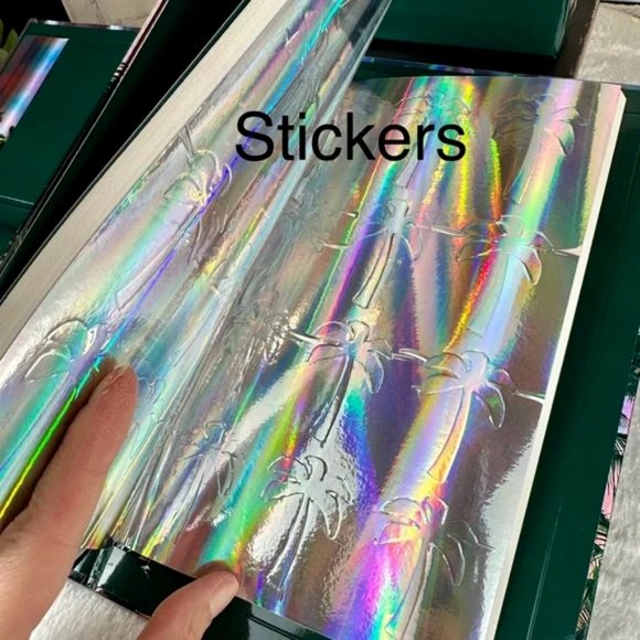 Gucci Chrome Notebook, stickers, Notecards and Envelope set with shoppin… - Picture 7 of 14